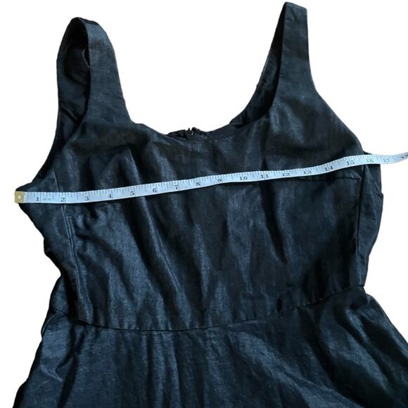 Classic Grey Dress with pockets b - Picture 8 of 9